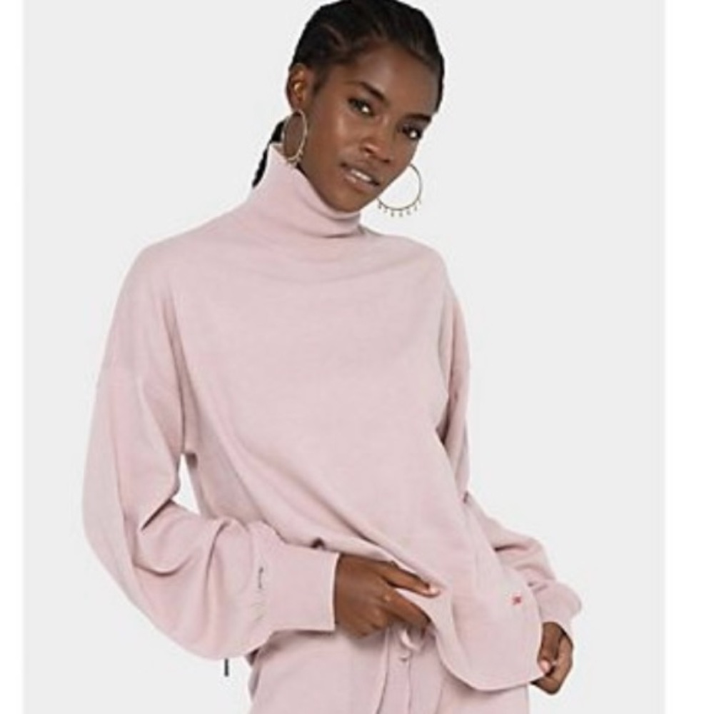 Peace Love World Turtleneck Sweater Size XS